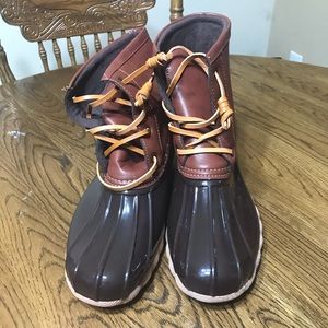 Brown Duck Boots
